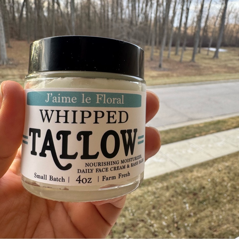 Whipped Beef Tallow Moisturizer | Grass fed, Scented & Unscented | Halal Tallow